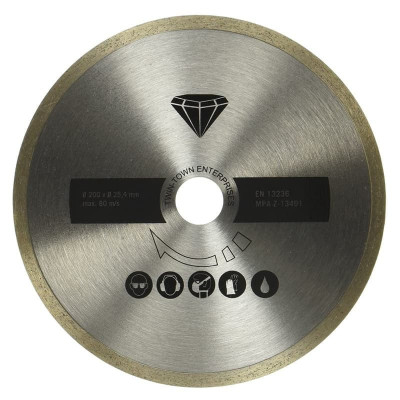 Disc diamantat, taiere marmura, piatra si travertin Scheppach 7906700704, O230 mm, 80 m s foto