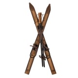 Cumpara ieftin Schiuri decorative lemn 24x10x90 cm