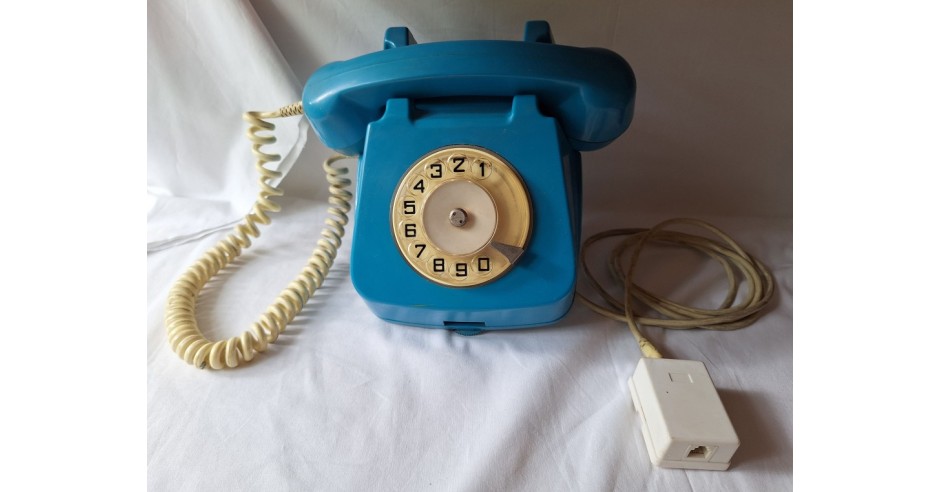 Telefon fix cu disc - Electromagnetica - EM 72 - aparat vechi romanesc ...