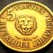 Moneda exotica 5 PIASTRES - LIBAN, anul 1961 * cod 313