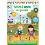 Blocul meu cu jocuri. 54 abtibilduri. 6-7 ani/***