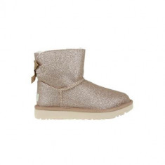 Botine Femei UGG Mini Bailey Bow Sparkle 1100053GOLD foto