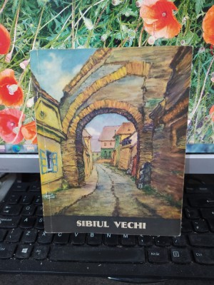 Sibiul vechi, 12 aquaforte de Hans Hermann, ed. Dacia, Cluj Napoca, c. 1985, 172 foto