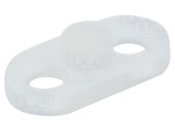 Distanţiere izolare poliamidă 66 naturală UL94V-2 2,5mm