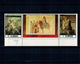 Ajman 1972 - Fresce antice, serie dantelata neuzata