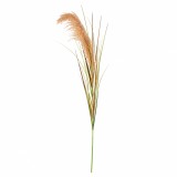 Planta artificiala decorativa cu stuf si iarba, 180 cm, verde maro