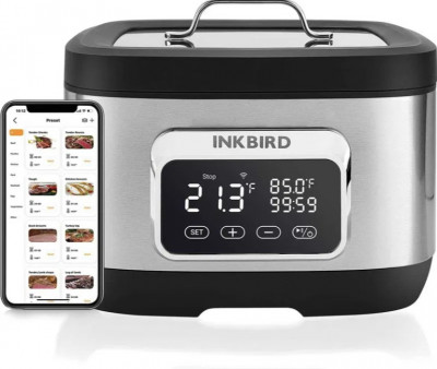 INKBIRD ISV-500 aparat de gatit in vid WI-fi foto