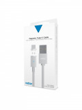 Cablu Date si Incarcare Magnetic Vetter USB to Type-C, Silver