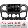 Navigatie Opel Movano, Renault Master 2010-2021 Android Octa Core 720p 4+64 DSP 360 camera carplay android auto CarStore Technology