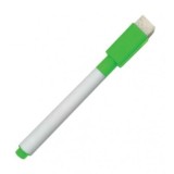 Cumpara ieftin Marker cu stergere uscata scriere universala pentru diverse table, varf negru, culoare capac verde, Dactylion