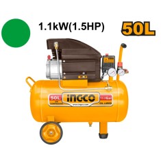 Compresor aer 1100 w, 50 l, 2850 rpm, 8 bar - Ingco AC255081E