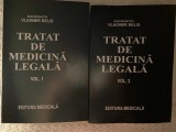 Tratat Medicina Legala Vladimir Belis, 2 Vol., 1995, Editura Medicala, 831+975 pagini