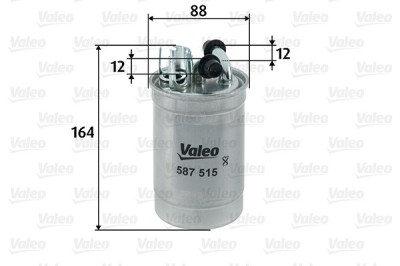 VALEO 587515 filtru combustibil foto