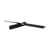 Baston telescopic 65 cm argintiu