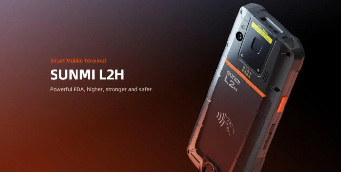 SUNMI MOBILE T8911 L2H - Handheld Wireless Terminal, Android 11,