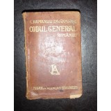 CODUL GENERAL AL ROMANIEI 1939 ambele parti ale volumului XXVII - C. HAMANGIU
