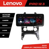Navigatie Peugeot 3008 Lenovo PRO 12.3 inch QLED 4G DSP 4+64GB