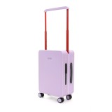 Troler Ella Icon Compact Lila, 55x36x21 cm, Bagaj de Mana, Policarbonat, 4 Roti, TSA, ComfortTravel Luggage