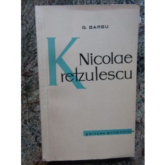 NICOLAE KRETZULESCU de G. BARBU , 1964