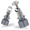 Set 2 Becuri auto LED H7, canbus, cu Lupa, 220W, 12V, 30000 Lm, 5700K