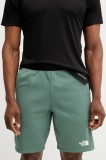 The North Face pantaloni scurți de antrenament culoarea verde, NF0A893THCH1