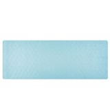 Covoras de baie antialunecare cu ventuze, din cauciuc natural, antibacterian, dreptunghiular, 97 x 36 cm, albastru, MyHappyBath Mat XL, Reer 76033 Chi