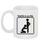 Cana alba personalizata &quot;Toate-s la fel&quot;, INOVATIX&reg;. 330ml