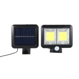 Lampa Solara Flippy 108 LED COB, 2400lm, Senzor Miscare, IP65, Negru - Iluminat Gradina Exterior, Autonomie 12h