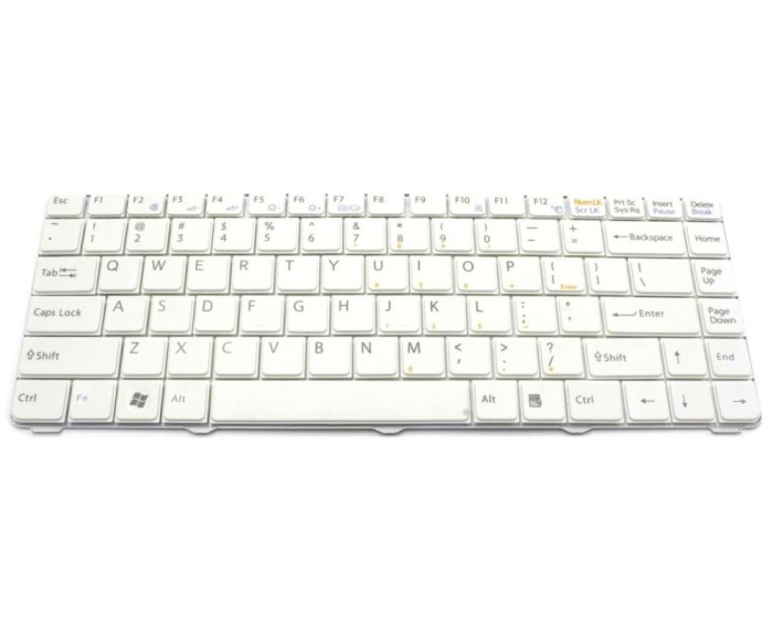 Tastatura Sony Alba Vaio VGN NR398E, Vaio VGN NR430E P, Vaio VGN NR430EL, Vaio VGN NR485E, Vaio VGN NR485ET,
