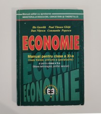 Economie, manual clasa a XI-a, Ilie Gavrila &amp; colectiv, 2000