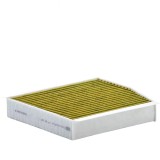 Filtru polen carbon activ Mann, antibacterian, Infiniti Q30, Mercedes A-Class, B-Class, CLA, GLA, 240x254x43mm