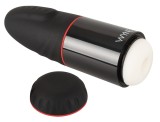 Masturbator Wyne 02, Vibration, Sucking, Moaning, TPE, Alb, 26.2 cm