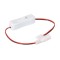 Intrerupator LED Stip 10mm, cu 2 pini, LED singura culoare 12V 24V-Culoare Alb