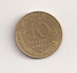 Moneda Franta - 10 Centimes 1983 foto