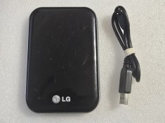Hard disk extern LG HXD5, 500GB, 5400rpm, USB 2.0, 2.5&amp;quot;, Negru foto