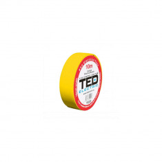 Banda electroizolatoare TED 19mm x 10metri galbena