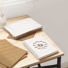 vidaXL Panouri de decor 50 pcs Alb 21 x 30 x 0.3 cm Lemn compozit 885560