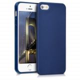 Husa pentru Apple iPhone 5/iPhone 5s/iPhone SE, Silicon, Albastru, 40816.64, Carcasa, Kwmobile