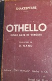 OTHELLO WILLIAM SHAKESPEARE BIBLIOTECA PENTRU TOTI ,MINERVA NR.382,383 BIS