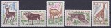 DB1 Fauna Africana 1965 Mali 5 v. MNH, Nestampilat