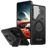 Husa pentru samsung galaxy s25 ultra - armorvault magsafe &acirc; protec&Egrave;ie &Egrave;i func&Egrave;ionalitate de top, negru