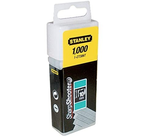 Stanley 1-CT306T Set 1000 Capse pentru cabluri, tip CT300, 10mm ProAdvanced PowerfulTools