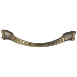 Maner pentru mobila, metalic, finisaj alamit antic, M 485.53.29, M4 x 96 mm
