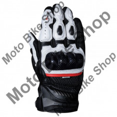 MBS Manusi piele Oxford RP 4 Short Sports Glove Tech, negru/alb, S, Cod Produs: GM173102SOX foto