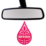 Odorizant Auto, Areon, Picătură, Aromă Guma de Mestecat, Roz, Oem