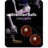 SECRETPLAY - 2 BRAZILIAN BALLS CHOCOLAT, SECRETPLAY COSMETIC