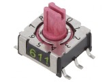 &Icirc;ntrerupător codificare DEC/BCD SMD 10 poziții
