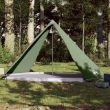 Cumpara ieftin Cort de familie Tipi pentru 8 persoane, verde, impermeabil