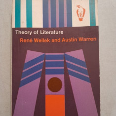 Theory of literature - Rene Wellek