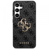 Husa pentru Samsung Galaxy S25 FE, Guess, 4G Metal Logo, Neagra